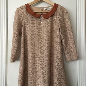 F21 Vintage style collar dress